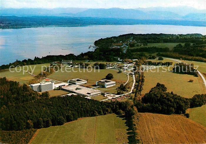 Bernried Starnberger See LVA Oberbayern Klinik Hoehenried Fliegeraufnahme