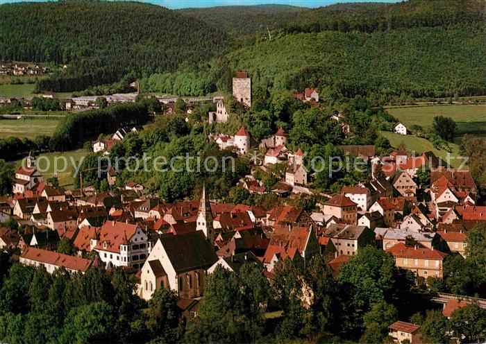 Pappenheim Mittelfranken Fliegeraufnahme