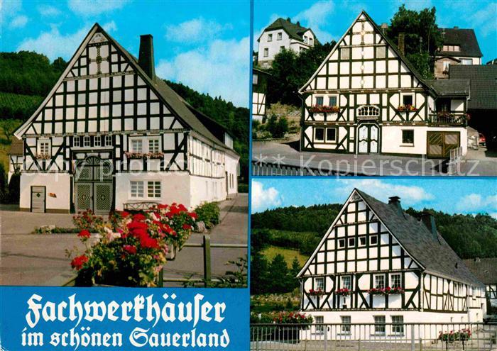 Sauerland Fachwerkhaeuser