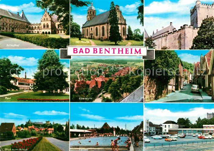 Bad Bentheim Schlosshof Ref Kirche Schloss Bad Panorama Wilhelmstr Schwimmbad