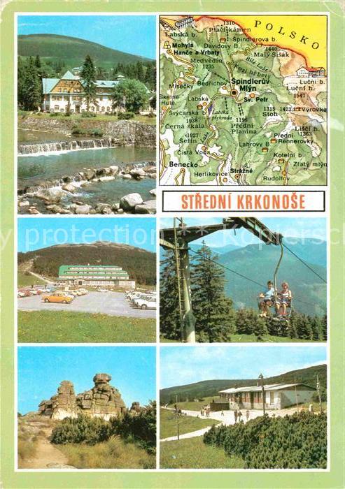Spindleruv Mlyn Spindlermuehle Zot ROH Spindlerovka Lanovaka na Medvedin Divci k