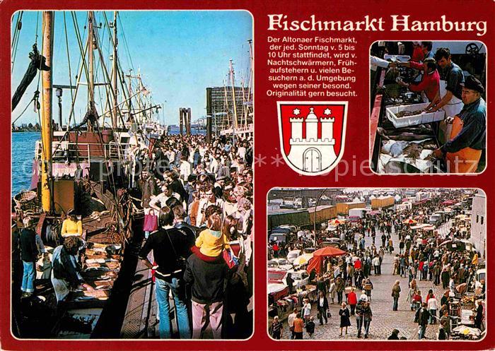 HAMBURG  CITY Fischmarkt Details