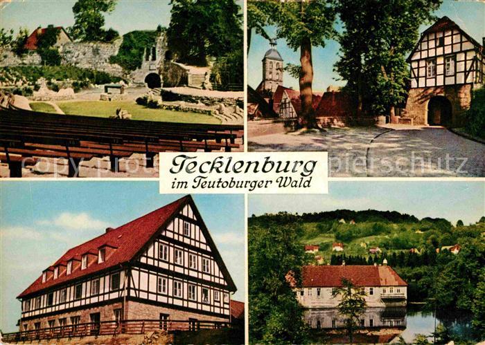 Tecklenburg Steinfurt NRW Freilichtbuehne Leggetor Jugendherberge Wasserburg Hau