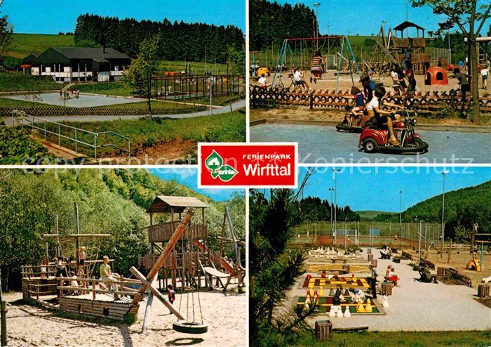 Stadtkyll Ferienpark Wirfttal Schwimmbad Kinderspielplatz