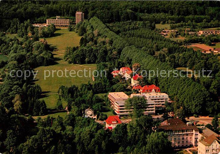 Bad Pyrmont Sanatorium am Bomberg Fliegeraufnahme