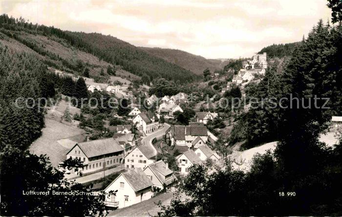 Berneck Alpirsbach Panorama Luftkurort Schwarzwald