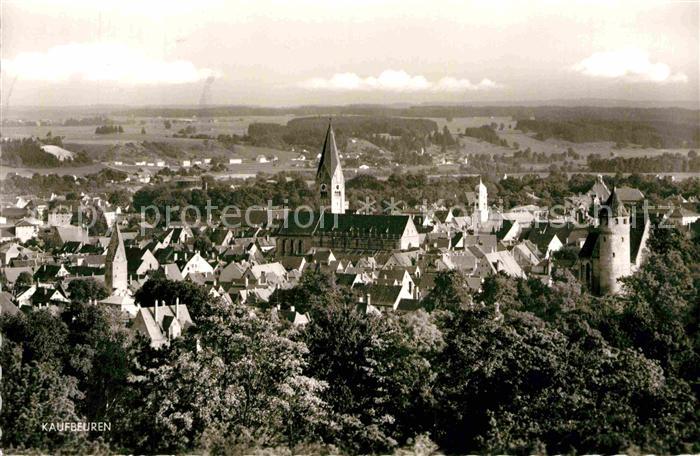 Kaufbeuren Stadtbild mit Kirche