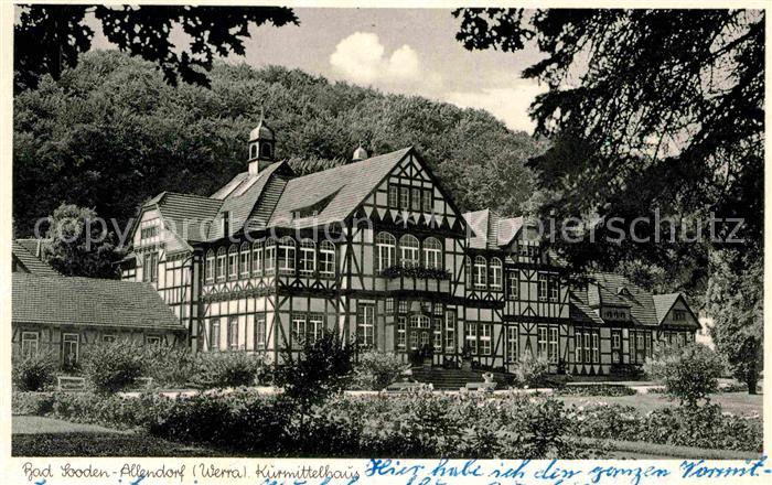 Bad Sooden-Allendorf Kurmittelhaus Fachwerkhaeuser