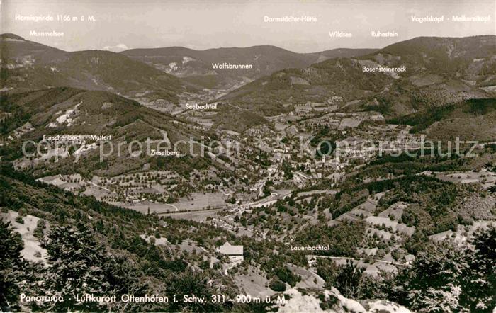 Ottenhoefen Schwarzwald Panorama