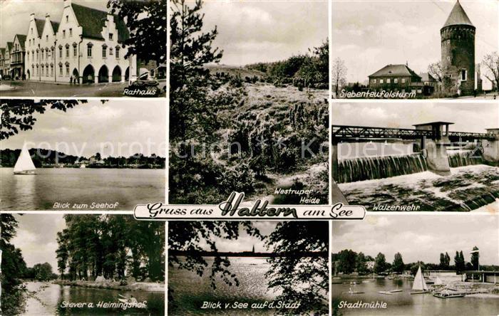 Haltern See Rathaus Seehof Stever Heimingshof Westruper Heide Stadtmuehle Sieben