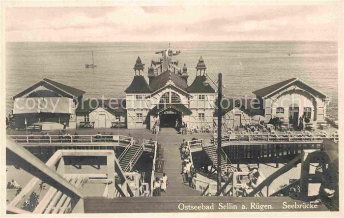Sellin Ruegen Seebruecke Gaststaette Restaurant