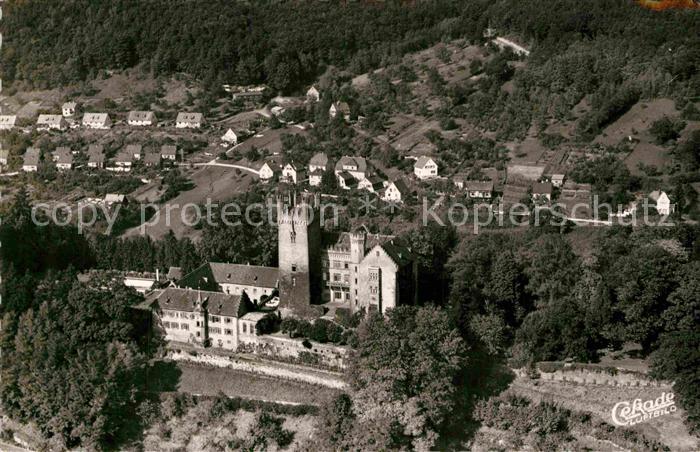 Neckarsteinach Fliegeraufnahme