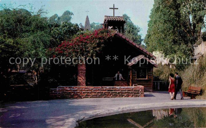 Buena Park Knotts Berry Farm Little Chapel by the lake