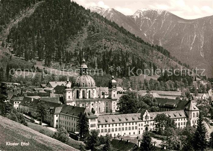Ettal Kloster Alpenblick
