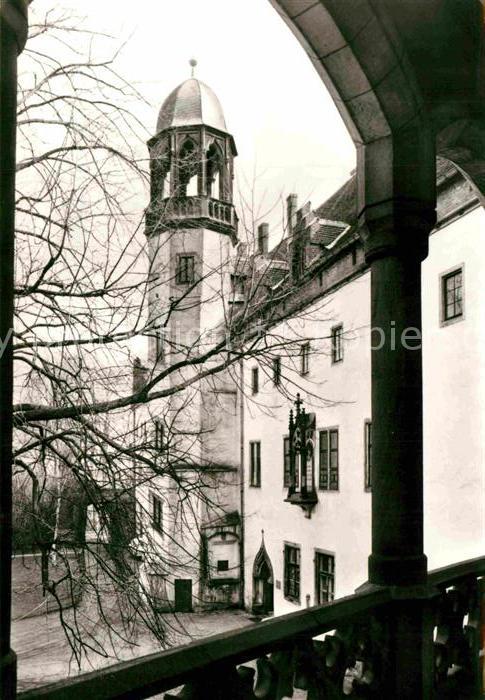 Wittenberg Lutherstadt Lutherhaus mit Turm und Katharinenportal