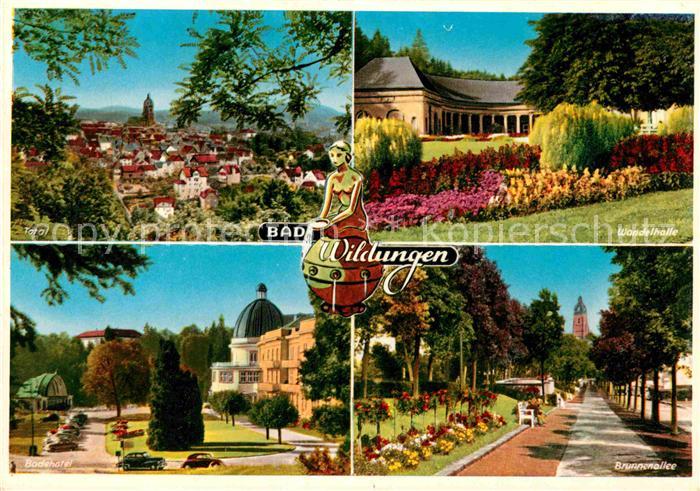 Bad Wildungen Total Wandelhalle Brunnenallee Badehotel