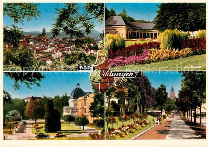 Bad Wildungen Total Wandelhalle Brunnenallee Badehotel