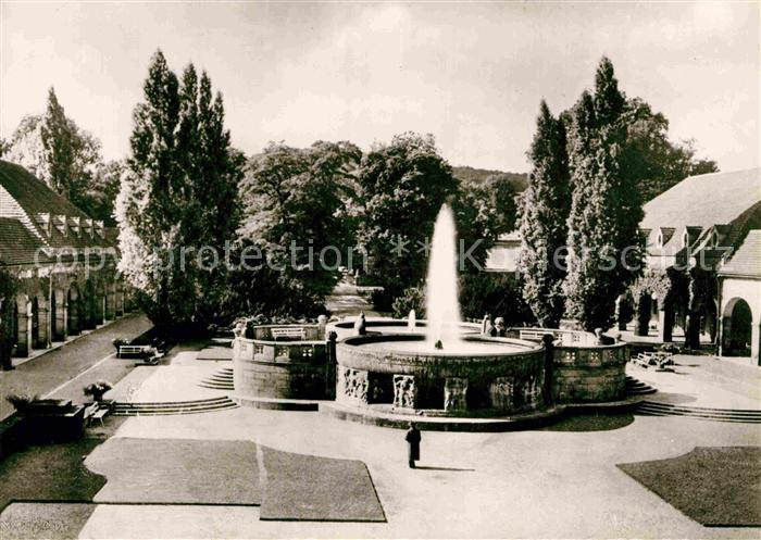 Bad Nauheim Sprudelhof mit den Quellen 7 und 12
