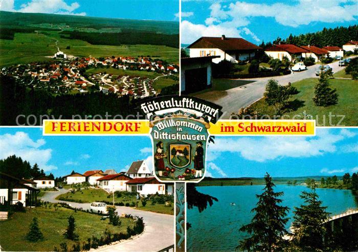 Dittishausen Panorama Hoehenluftkurort Schwarzwald See