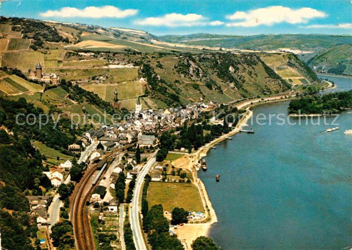 Bacharach Rhein Fliegeraufnahme