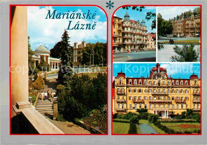 Marianske Lazne Rudolfbrunnen Kurhaus Sanatorium