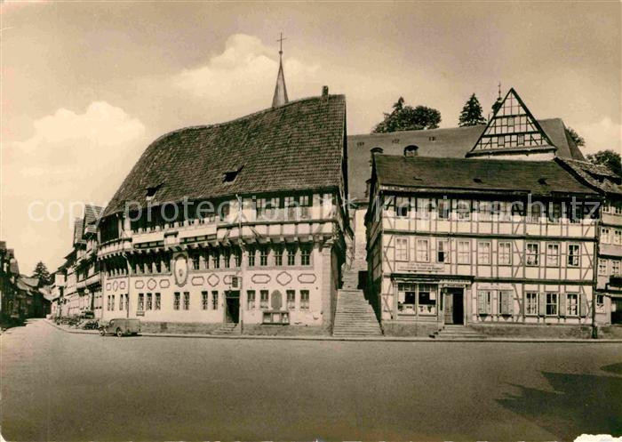 Stolberg Harz Markt Fachwerkhaeuser