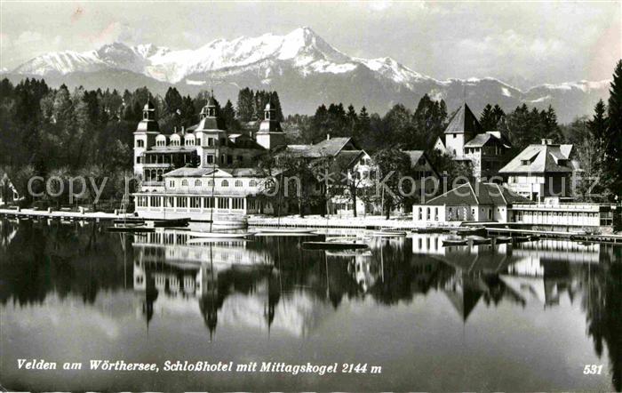Velden Woerthersee Schlosshotel Mittagskogel