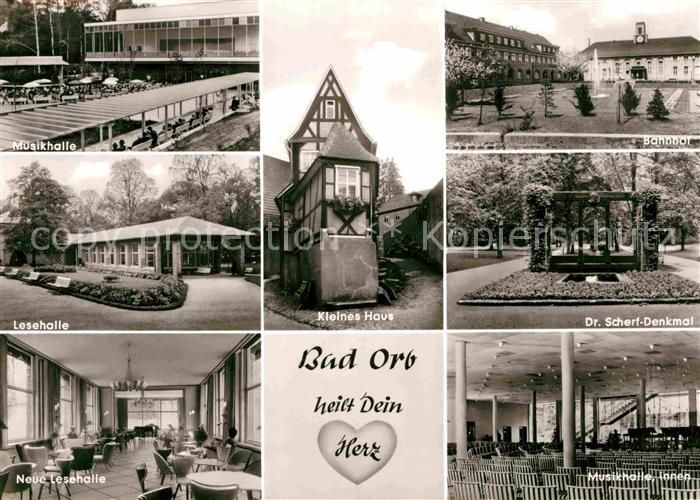 Bad Orb Musikhalle Lesehalle Neue Lesehalle Kleines Haus Bahnhof