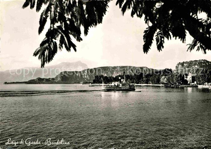 Bardolino Lago di Garda Personendampfer