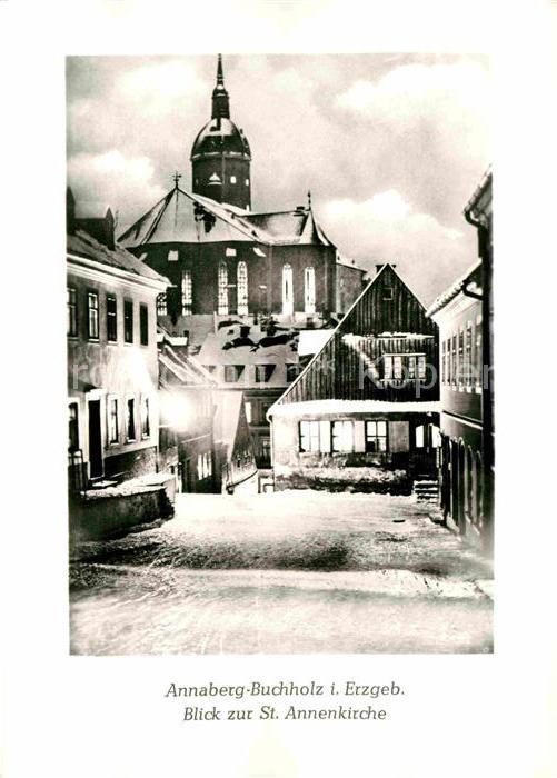 Annaberg-Buchholz Erzgebirge Sankt Annenkirche