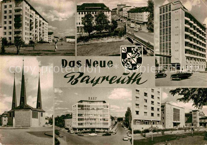 Bayreuth Hochhaus Kirche BASF-Gebaeude