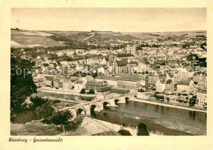 WueRZBURG Bayern Panorama