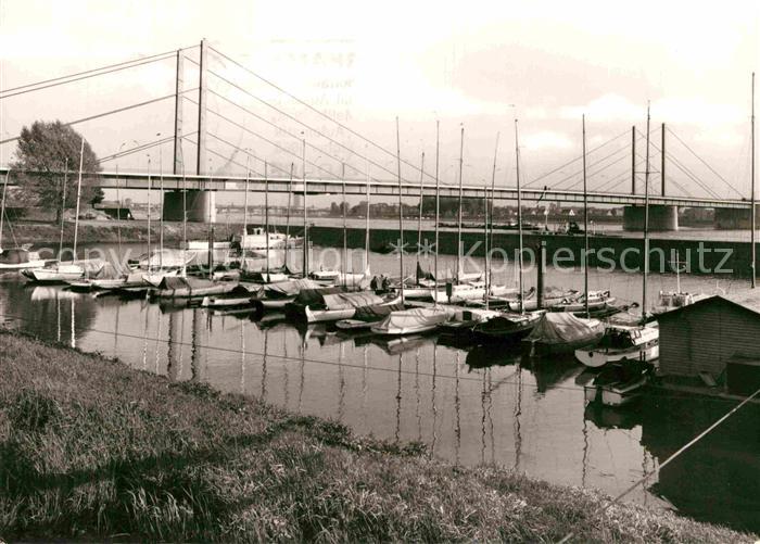 DuessELDORF  CITY Theodor Heuss-Bruecke Hafen