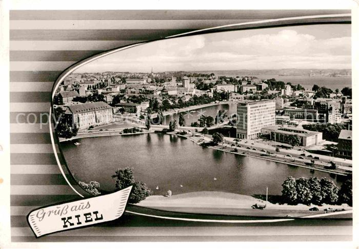 KIEL CITY Fliegeraufnahme