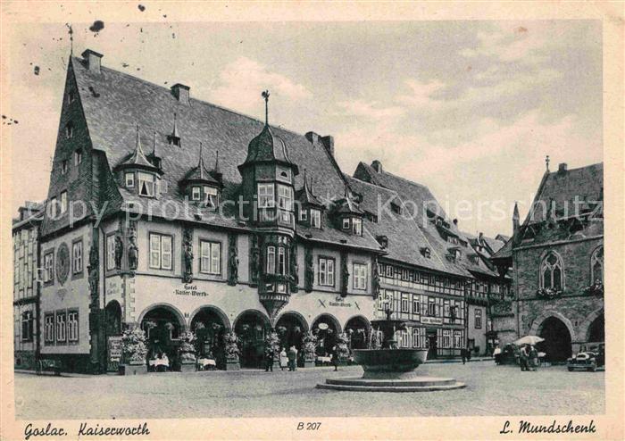 GOSLAR Harz Niedersachsen Kaiserworth