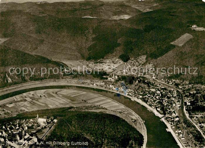 Neckarsteinach Fliegeraufnahme