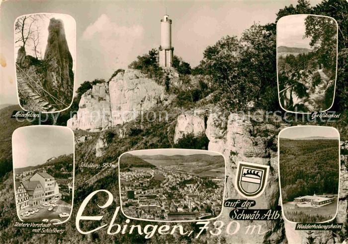 Ebingen Geisskanzel Untere Vorstadt Leierfelsen Walderholungsheim