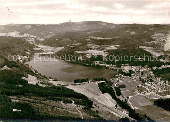 TITISEE Schwarzwald BW Fliegeraufnahme