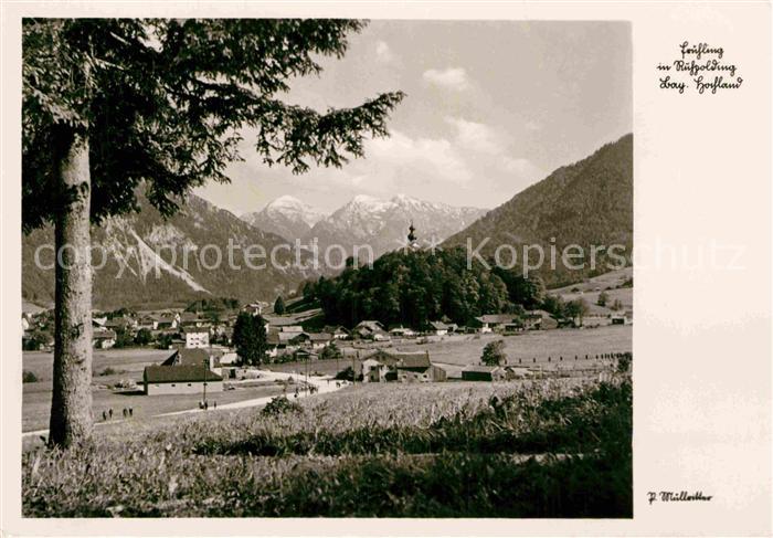 Ruhpolding Bayern Panorama