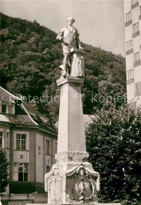 Suhl Thueringer Wald Waffenschmiedebrunnen