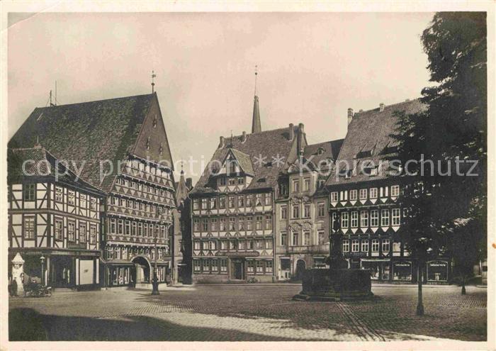 HILDESHEIM  CITY Marktplatz Knochenhaueramtshaus