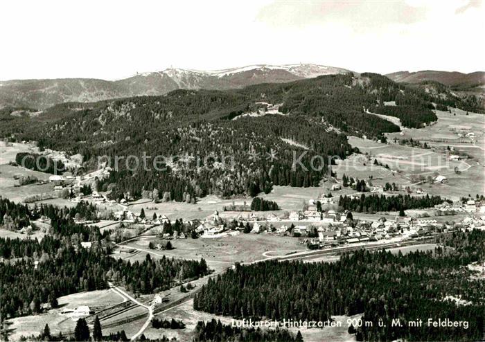 Hinterzarten Breisgau-Hochschwarzwald BW Feldberg Fliegeraufnahme