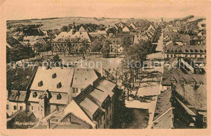 Marienberg Erzgebirge Markt