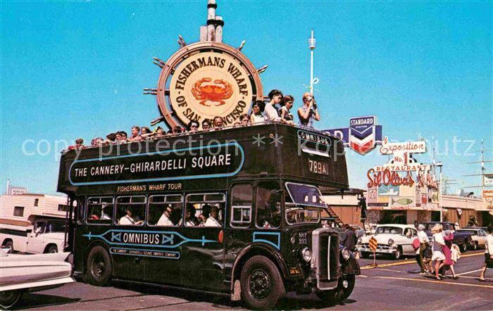 San Francisco California Omnibus at Fisherman's Wharf