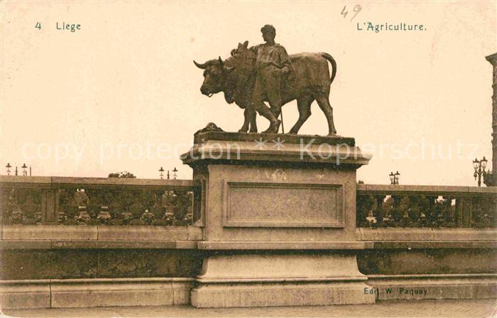 Liege Luettich Monument l'Agriculture