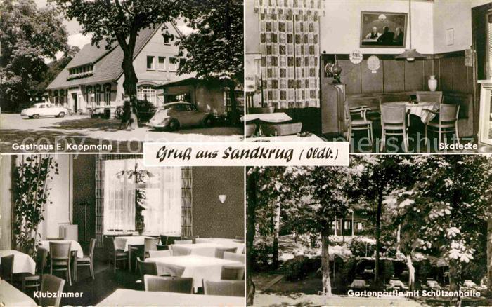 Sandkrug Oldenburg Gasthaus Skatecke Garten Schuetzenhalle Klubzimmer
