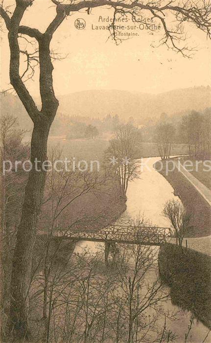 Lavacherie sur Ourthe Panorama Ardennes Belges