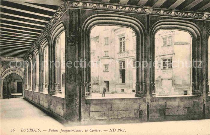 Bourges Palais Jacques Coeur le Cloitre