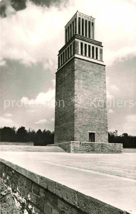 Buchenwald Weimar Nationale Mahn und Gedenkstaette Turm Feierplatz