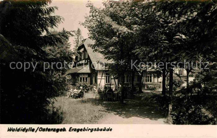 Waldidylle Erzgebirgsbaude